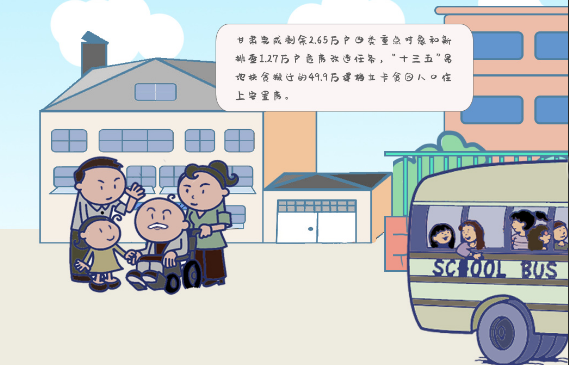 漫繪兩會|《政府工作報告》中的2019年甘肅“民生清單” 