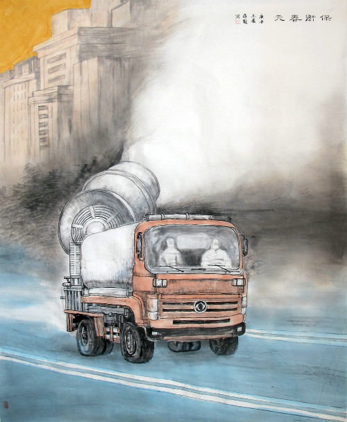 【甘肅全民戰(zhàn)“疫”】保衛(wèi)春天！蘭州榆中縣文藝界致敬“逆行者”