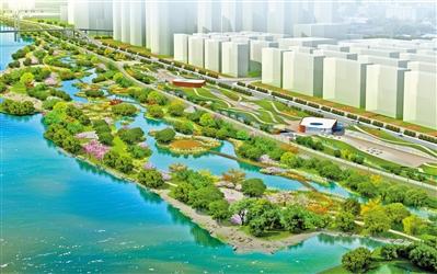 54萬平方米 雁灘濕地公園“入畫來”！