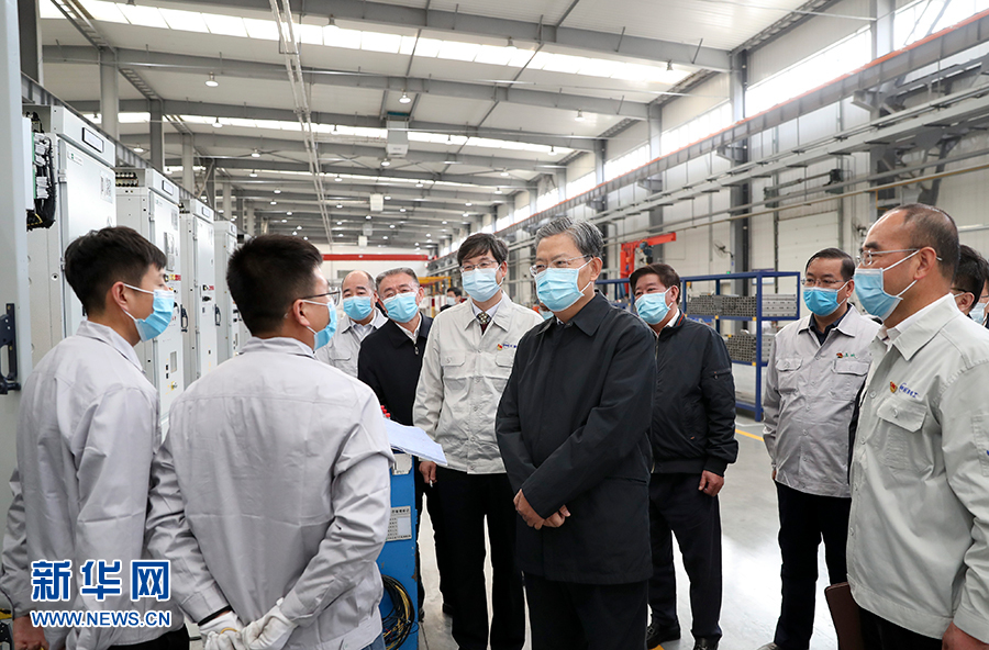 趙樂際在甘肅調(diào)研時強(qiáng)調(diào) 緊緊圍繞統(tǒng)籌疫情防控和經(jīng)濟(jì)社會發(fā)展決策部署跟進(jìn)監(jiān)督保障落實(shí)