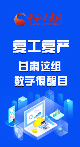 圖解|甘肅復(fù)工復(fù)產(chǎn)有多拼，看看這組數(shù)字就知道了 