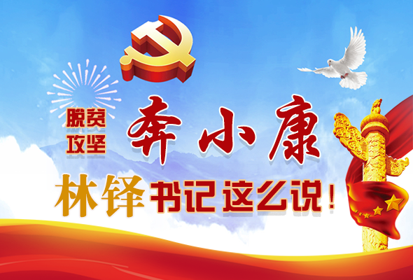 長圖|脫貧奔小康，林鐸書記這么說！