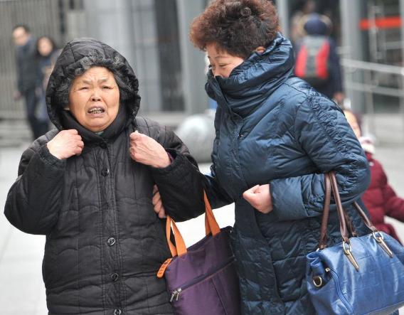 寒潮來襲，心腦血管疾病老年患者增加