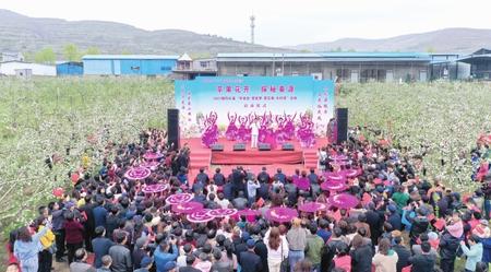 隴南禮縣舉辦“學黨史·感黨恩·賞花海·鄉(xiāng)村游”活動