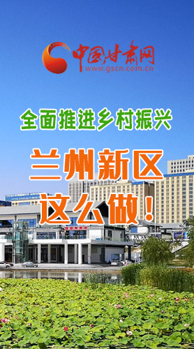 圖解|全面推進(jìn)鄉(xiāng)村振興 蘭州新區(qū)這么做！