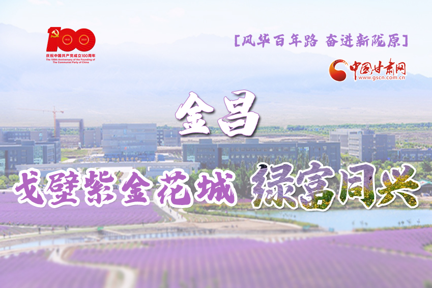 【風(fēng)華百年路 奮進新隴原】金昌：戈壁紫金花城 綠富同興