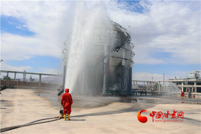 金昌：聯(lián)合演練提升?；吠话l(fā)事件處置能力