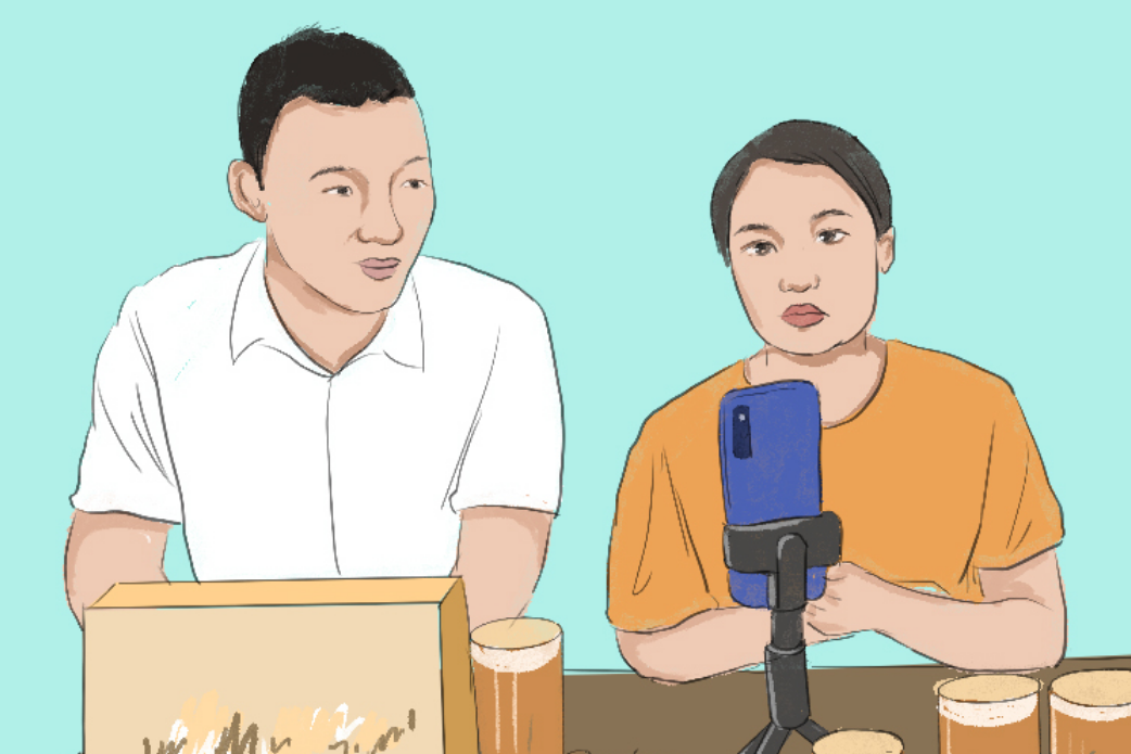 手繪|攢勁！閃閃發(fā)光的up青年