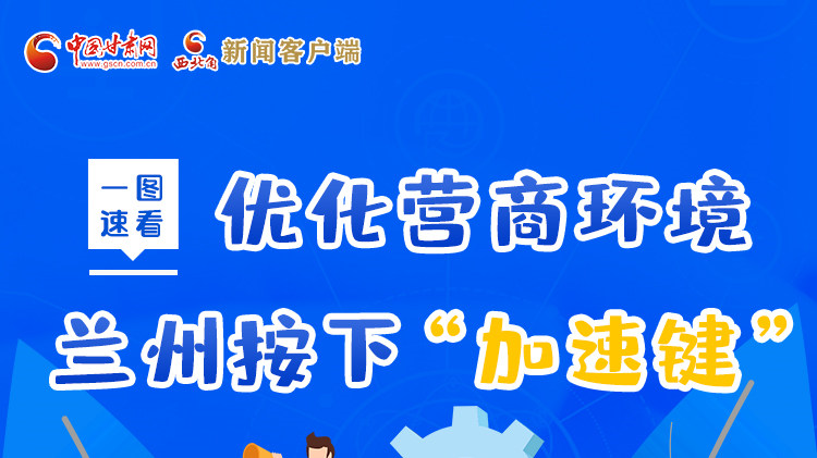 一圖速看|優(yōu)化營商環(huán)境，蘭州按下“加速鍵”