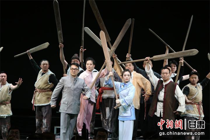 圖為演出劇照。甘肅省隴劇院供圖