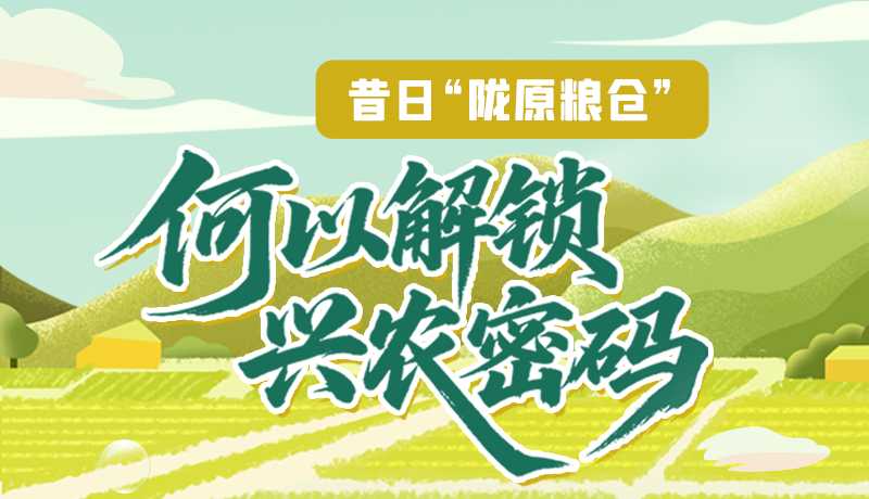 【理響中國·話隴點睛（3）】昔日“隴原糧倉”，何以解鎖“興農密碼”
